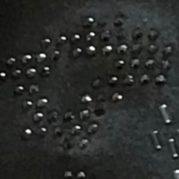 NWOT DG2 5-pocket dark gray jeans with gunmetal bling —virtual stretch (16P) - Picture 15 of 16